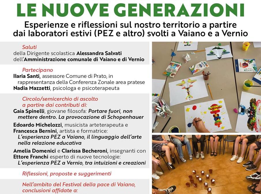 Avere a cuore le nuove generazioni – 19 settembre 2026
